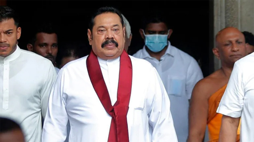 Sri Lanka PM Mahinda Rajapaksa 